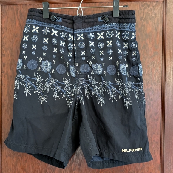 Vintage Y2K Tommy Hilfiger Swim Trunks